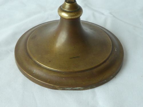 FARADAY SON BRASS TABLE LAMP ARTS AND CRAFTS DESK STUDENT ADJUSTABLE - ADDITIONAL PHOTO 6