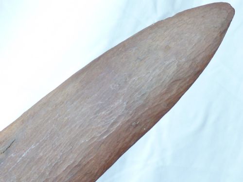 AUSTRALIAN ABORIGINAL CARVED BOOMERANG TRIBAL ART - ADDITIONAL PHOTO 3