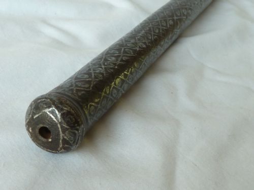 ENGRAVED STEEL SADDLE AXE TABAR TABARZIN INDIAN OTTOMAN ISLAMIC PERSIAN - ADDITIONAL PHOTO 8