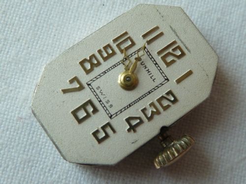 1934 SILVER GILT DUNHILL WATCH LIGHTER HALLMARKED STERLING POCKET PETROL CIGARETTE - ADDITIONAL PHOTO 12