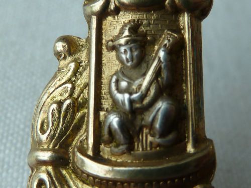 FRENCH CHINOISERIE SILVER GILT SEWING ETUI NECESSAIRE DREYFOUS PARIS - ADDITIONAL PHOTO 10