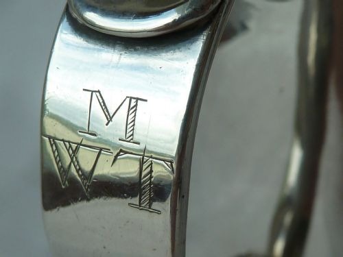 WILLIAM JAMES PRIEST 1771 HALLMARKED STERLING SILVER LOVING CUP GEORGIAN - ADDITIONAL PHOTO 2