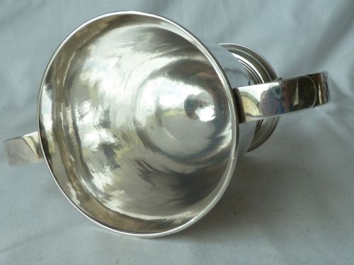 WILLIAM JAMES PRIEST 1771 HALLMARKED STERLING SILVER LOVING CUP GEORGIAN - ADDITIONAL PHOTO 4