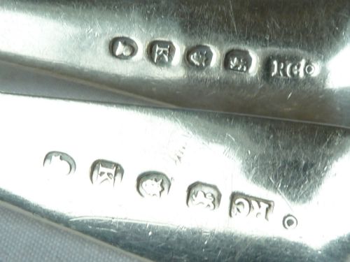 PAIR SILVER BERRY SPOONS BOXED GEORGIAN VICTORIAN SERVING TABLE STERLING HALLMARKED - ADDITIONAL PHOTO 9
