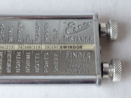 ENOTS DISTANCE FINDER MOTORING DRIVING JOURNEY CALCULATOR RULER - ADDITIONAL PHOTO 3
