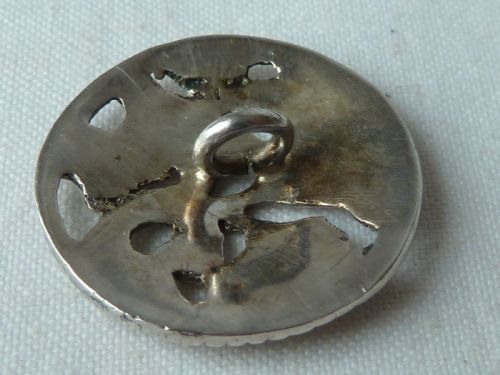 BOXED SET 6 BUTTONS SILVER FLORAL ART NOUVEAU HALLMARKED 1901 - ADDITIONAL PHOTO 3