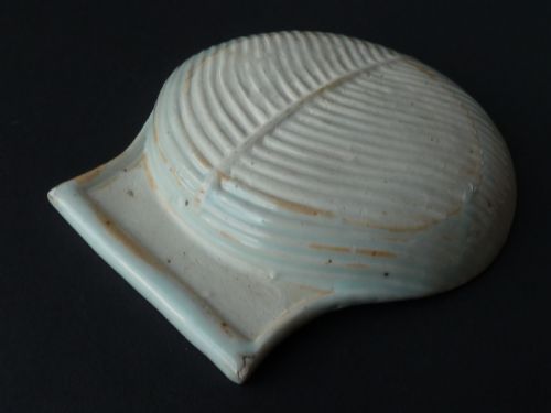 CHINESE IMARI PATERN PORCELAIN SHELL BOWL SERVING BUTTER DISH EXPORT - ADDITIONAL PHOTO 4