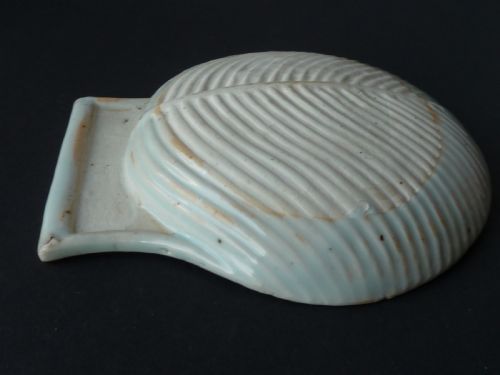 CHINESE IMARI PATERN PORCELAIN SHELL BOWL SERVING BUTTER DISH EXPORT - ADDITIONAL PHOTO 5