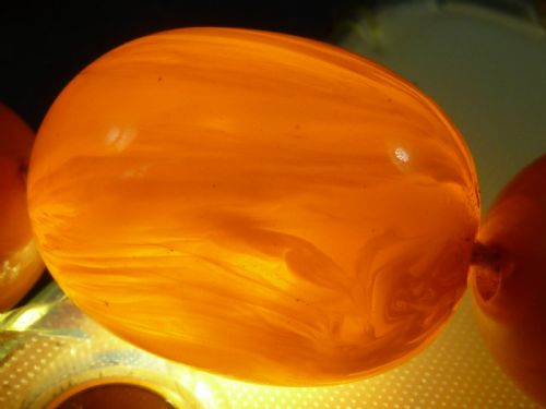 45G 61CM 24 NATURAL BALTIC AMBER BEAD NECKLACE GRADUATED BUTTERSCOTCH GENUINE - ADDITIONAL PHOTO 8