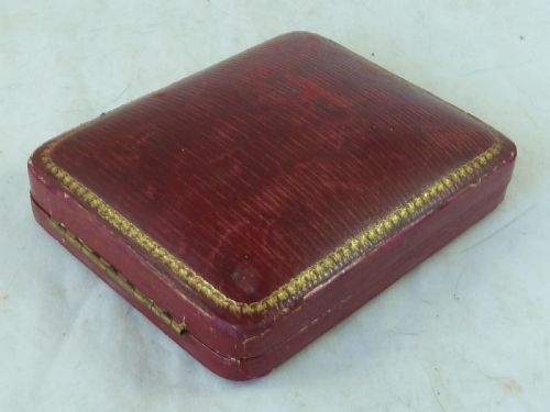 J W BENSON LTD LEATHER POCKET WATCH CASE RETAIL DISPLAY BOX - ADDITIONAL PHOTO 4