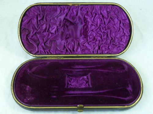 VICTORIAN SHE 1882 SILVER FORK SPOON NAPKIN RING SET BOXED ENGLISH GEORGE UNITE PRESENTATION - ADDITIONAL PHOTO 3