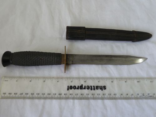 VICTORIAN SHEFFIELD SHEATH KNIFE HUNTING J RODGERS SONS 6 NORFOLK STREET HOOF - ADDITIONAL PHOTO 7