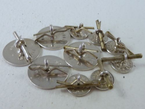 64 INTAGLIO TIGER SILVER PLATED LIVERY BUTTONS FIRMIN LONDON SEAL - ADDITIONAL PHOTO 3