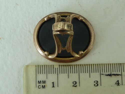 WEDGWOOD AND BENTLEY BLACK BASALT SEAL BULL 303 INTAGLIO FOB WAX POTTERY - ADDITIONAL PHOTO 5