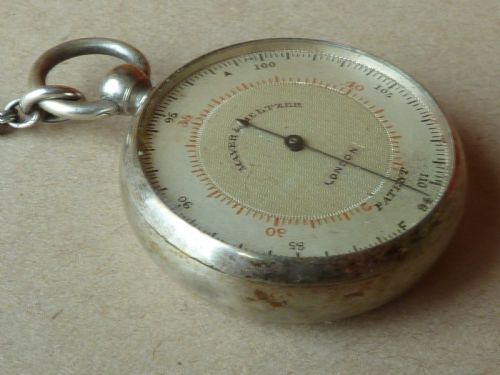 MAYER MELTZER SILVER IMMISCH ANALOGUE SKIN THERMOMETER LONDON PATENT FEVER - ADDITIONAL PHOTO 2