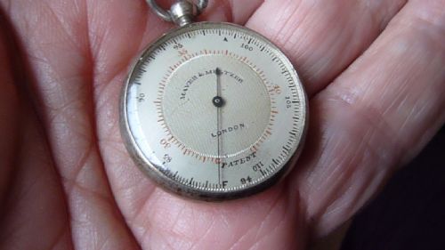 MAYER MELTZER SILVER IMMISCH ANALOGUE SKIN THERMOMETER LONDON PATENT FEVER - ADDITIONAL PHOTO 5