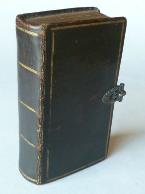 MINIATURE BIBLE DUTCH HET BOEK DER PSALMEN AMSTERDAM 1777 PSALMS BOOK - ADDITIONAL PHOTO 3