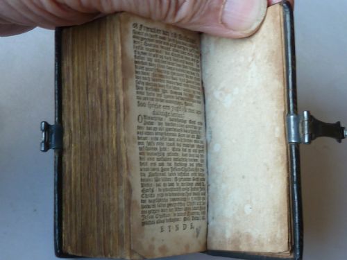 MINIATURE BIBLE DUTCH HET BOEK DER PSALMEN AMSTERDAM 1777 PSALMS BOOK - ADDITIONAL PHOTO 6