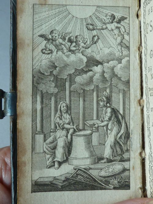MINIATURE BIBLE DUTCH HET BOEK DER PSALMEN AMSTERDAM 1777 PSALMS BOOK - ADDITIONAL PHOTO 7