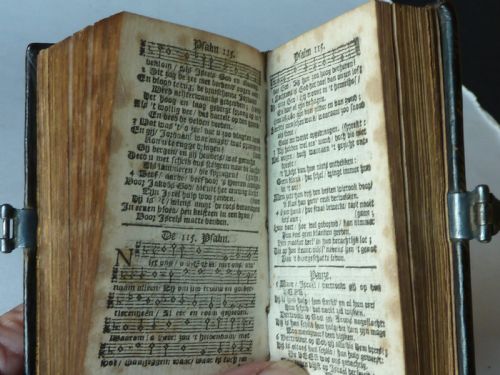 MINIATURE BIBLE DUTCH HET BOEK DER PSALMEN AMSTERDAM 1777 PSALMS BOOK - ADDITIONAL PHOTO 9
