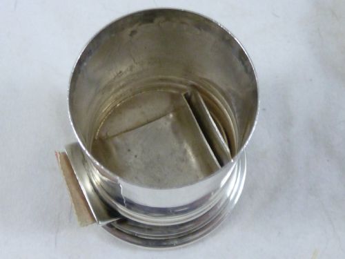 MINIATURE POST BOX EDWARDIAN POSTAGE STAMP ROLL CASE PILLAR NOVELTY 1904 STERLING SILVER - ADDITIONAL PHOTO 6