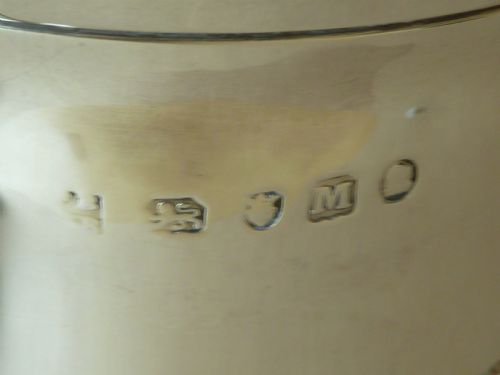 SILVER LOVING CUP 1807 LONDON PETER WILLIAM BATEMAN HALLMARKED STERLING TWIN HANDLE GEORGIAN - ADDITIONAL PHOTO 1