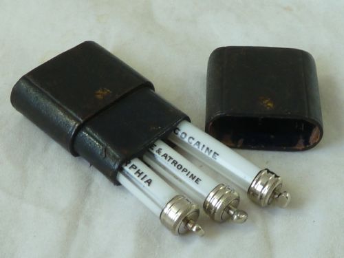 APOMORPHIA MORPHINE ATROPINE COCAINE DRUG VIALS STORAGE - ADDITIONAL PHOTO 5