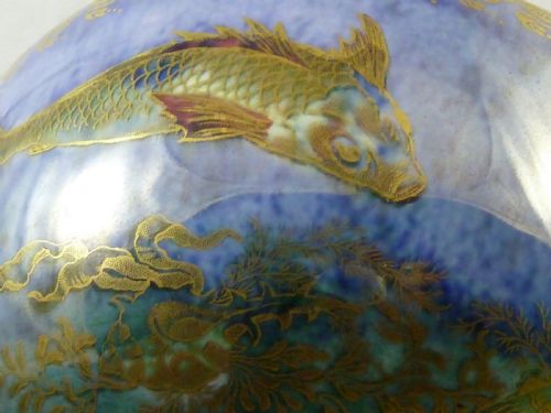 WEDGWOOD DAISY MAKEIGJONES FISH BOWL PORCELAIN FAIRYLAND LUSTRE BRITISH ART POTTERY BONE CHINA Z4920 T - ADDITIONAL PHOTO 5