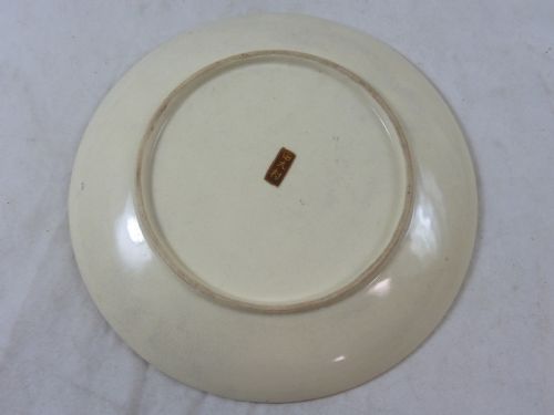 JAPANESE SATSUMA MEIJI PERIOD POTTERY PLATE MARKED SIGNED BOXED PROCESSION GEISHA - ADDITIONAL PHOTO 6