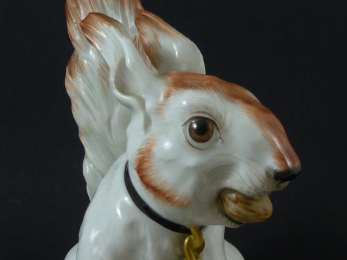 MEISSEN PORCELAIN SQUIRREL JJ KAENDLER JOHANN JOACHIM - ADDITIONAL PHOTO 2