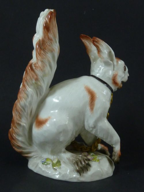 MEISSEN PORCELAIN SQUIRREL JJ KAENDLER JOHANN JOACHIM - ADDITIONAL PHOTO 3