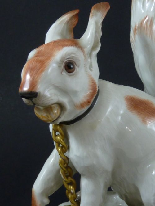 MEISSEN PORCELAIN SQUIRREL JJ KAENDLER JOHANN JOACHIM - ADDITIONAL PHOTO 5
