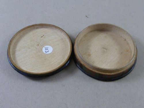 LARGE VICTORIAN MCDONALD TARTANWARE POSTAGE INLAND REVENUE ONE PENNY LILAC STAMP CASE BOX HOLDER SCOTTISH - ADDITIONAL PHOTO 4