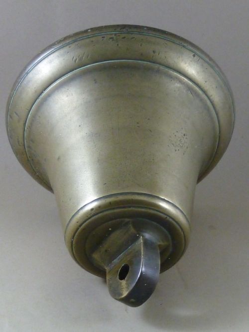 HMS LIVELY 1901 SHIPS BELL MARINE 74 KILOS BELLMETAL WWI DESTROYER ROYAL NAVY - ADDITIONAL PHOTO 3