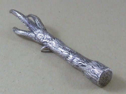 NOVELTY ARTICULATED EAGLE CLAW SUGAR TONGS HENRY STUART BROWN 1905 SILVER PAIR NIPS - ADDITIONAL PHOTO 2