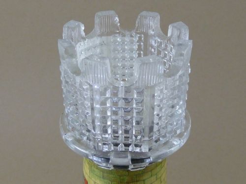 VICTORIAN NOVELTY LIGHTHOUSE TIN FIELDS OZOKERIT LONDON NIGHT FAIRY LIGHT CANDLE HOLDER ADVERTISING - ADDITIONAL PHOTO 6