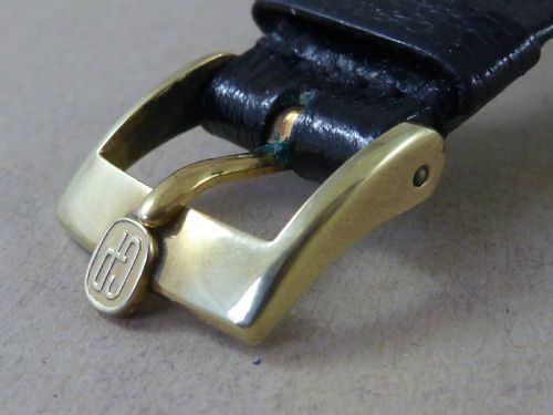 GIRARD PERREGAUX SOLID 18K GOLD GENTS WRIST WATCH 17 JEWEL INCABLOC SWISS WORKING - ADDITIONAL PHOTO 6