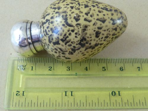 1886 NOVELTY BIRDS EGG PERFUME SCENT BOTTLE MACINTYRE CS FS 20772 - ADDITIONAL PHOTO 7