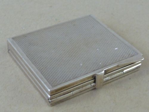 FRATELLI CACCHIONE STERLING SILVER PHOTO FRAME TRIPTYCH FOLDING TRIPLE MARKED 925 - ADDITIONAL PHOTO 6