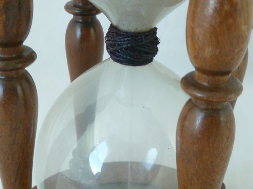 HOURGLASS TIMER SANDGLASS HOUR GLASS SAND CLOCK TIMING TIME SERMON - ADDITIONAL PHOTO 1