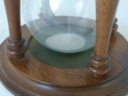 HOURGLASS TIMER SANDGLASS HOUR GLASS SAND CLOCK TIMING TIME SERMON - ADDITIONAL PHOTO 4