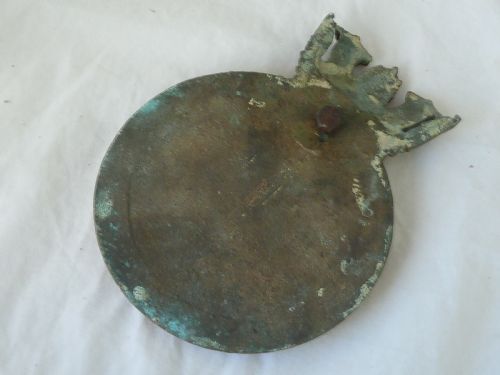 HMS ARIADNE BRONZE SHIPS BADGE CREST PLAQUE TOMPION ROYAL NAVY LARGE HEAVY - ADDITIONAL PHOTO 3