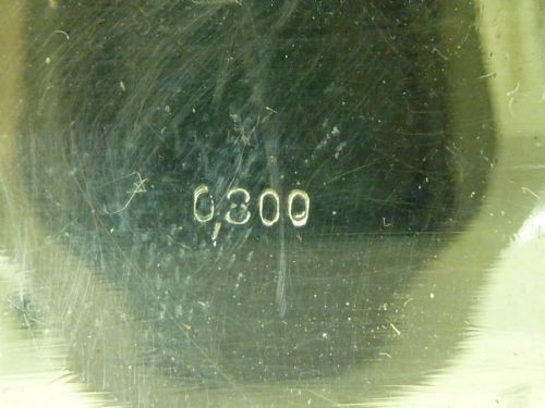 800 SILVER BOX BURROUGHS WELLCOME GLASS SYRINGE RD NO 4073234 1903 HALLMARKED 800 ANTIQUE - ADDITIONAL PHOTO 3