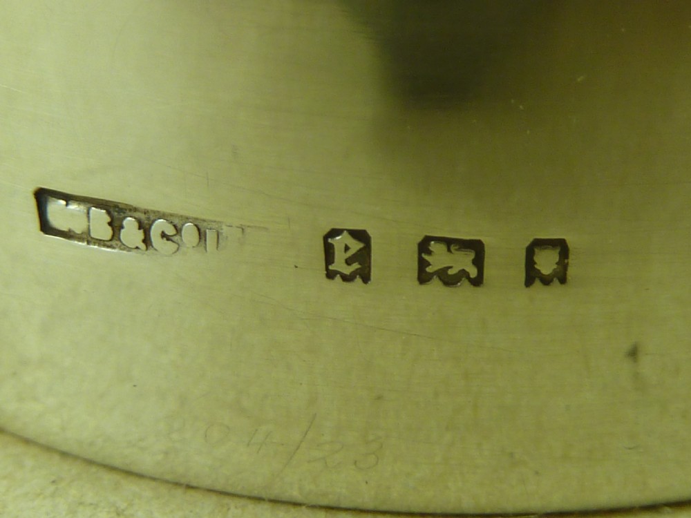1920 Silver & Ivory Pepper Mill Grinder View VI