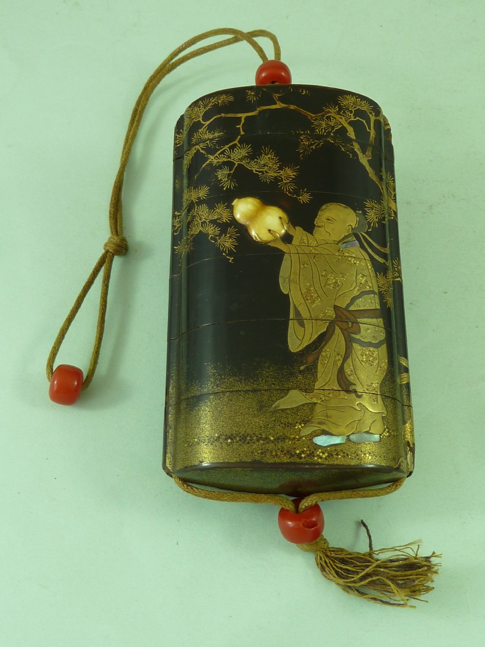 Japanese Lacquer Inro Meiji Period