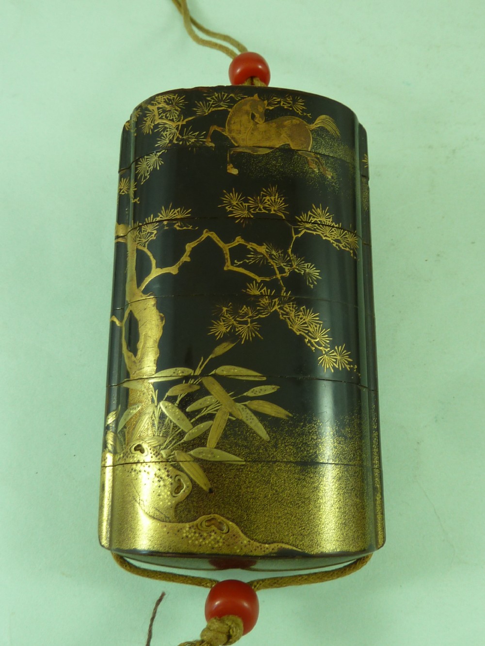 Japanese Lacquer Inro Meiji Period View II