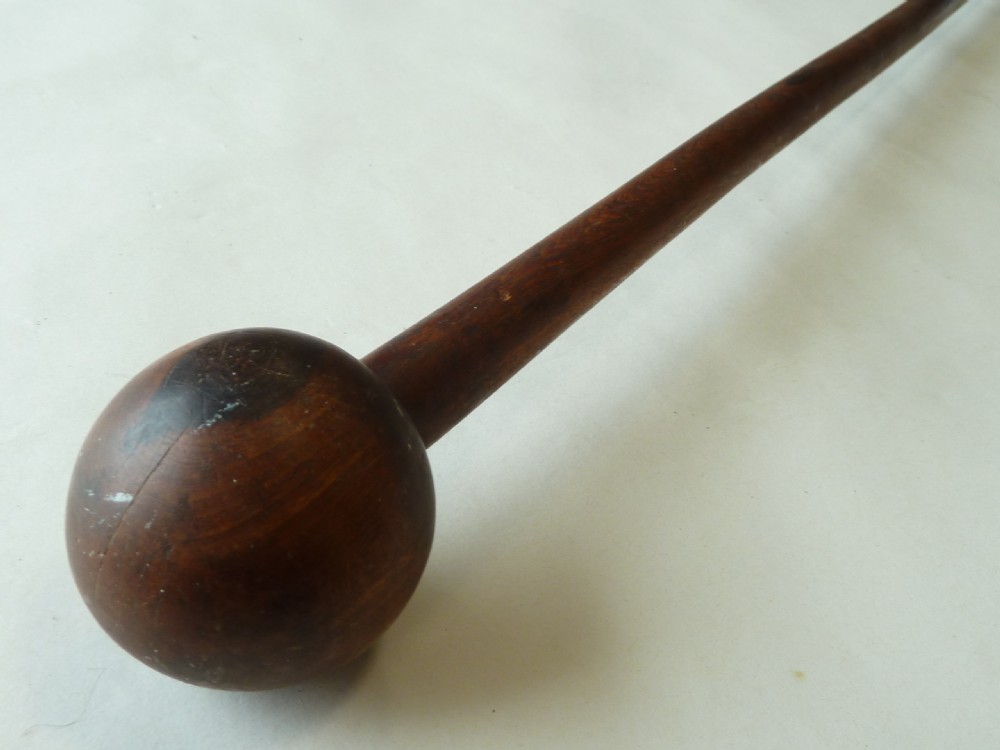 African Primitive Tribal Knobkerrie Club Ethnographic Antique View V