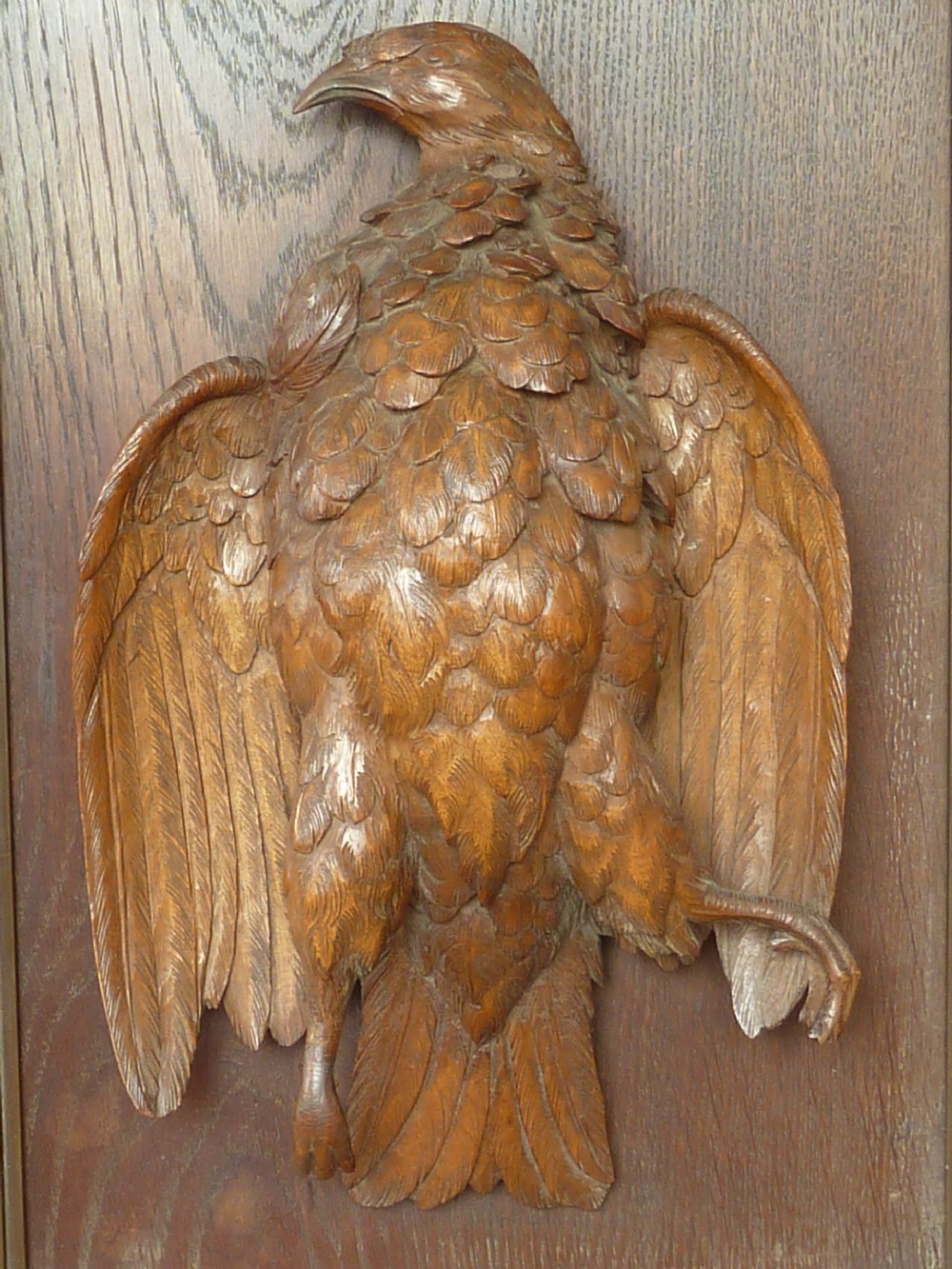 Carved Hanging Game Bird Framed Panel Trophy Victorian View II