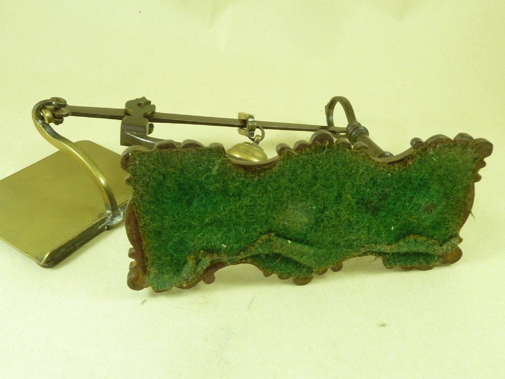 Steelyard Postal Scales Letter Balance Brass Rococo S.P.&SONS View VI