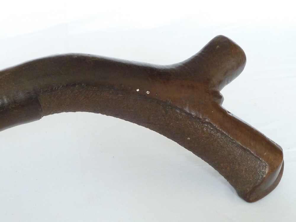 Fiji Island Oceanic Tribal Gun Stock War Club Gatawaka Kiakavo Carved Hardwood View VIII